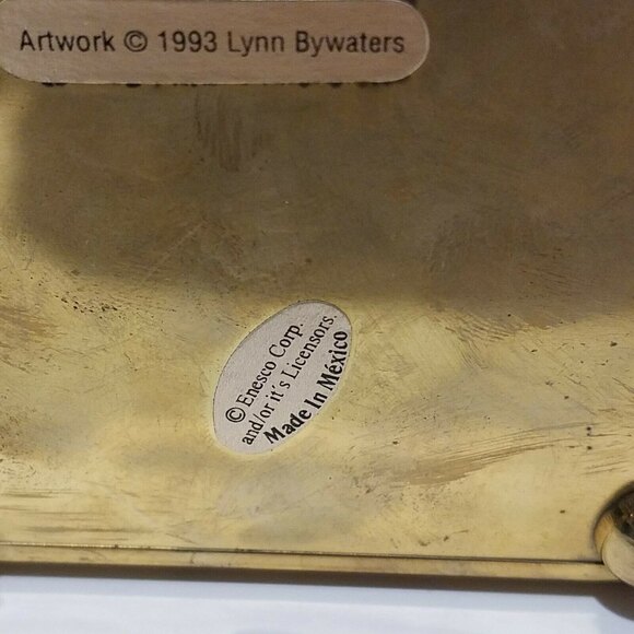 Vintage Via Vermont Santa Christmas Trinket, Jewelry Box 1994 - Picture 8 of 12